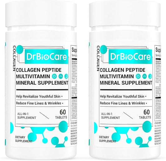 Collagen Peptides for Women, Beauty Vitamin & Mineral Supplement,Contains Vitamin D3, Probiotics for Women & Collagen Peptides,Vitamin E,Vitamin B Complex 120 Tablets