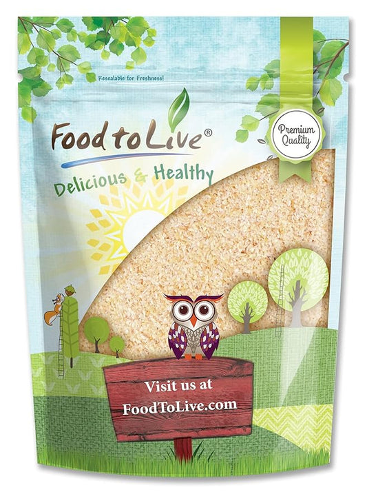 Food to Live - Granulated Garlic, 1 Pound – Dried Coarse Garlic Granules, Raw, Vegan, Bulk Spice. High in Vitamin B, Dietary Fiber, Selenium.